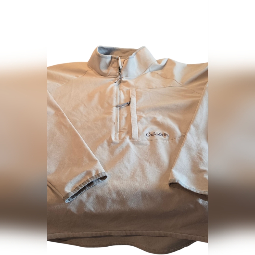Cabela's lightweight golf, Fishing, sports pullover Size large
